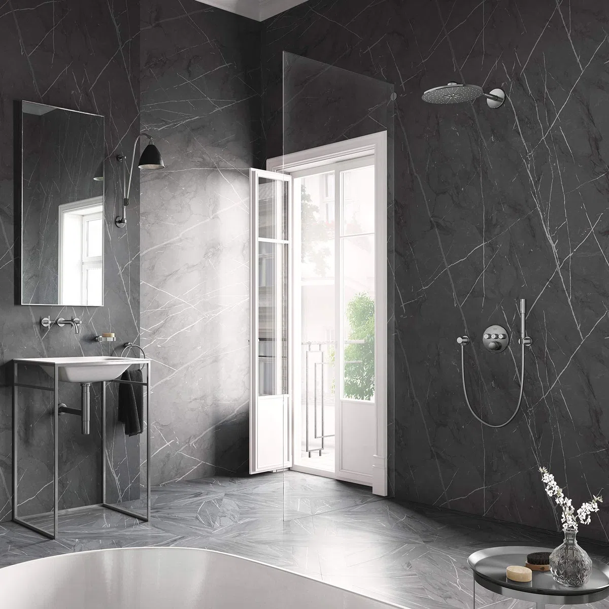 GROHE Douchette À Main 1 Jet Sena 26465DC0 (Import Allemagne)