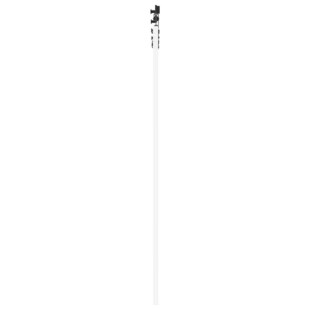 vidaXL Porte Coulissante ORKDAL Blanc 83 x 202 cm Bois et métal, Salle à manger, porte coulissante contemporaine, séparation gain de place, diviseur pratique pour projets modernes.