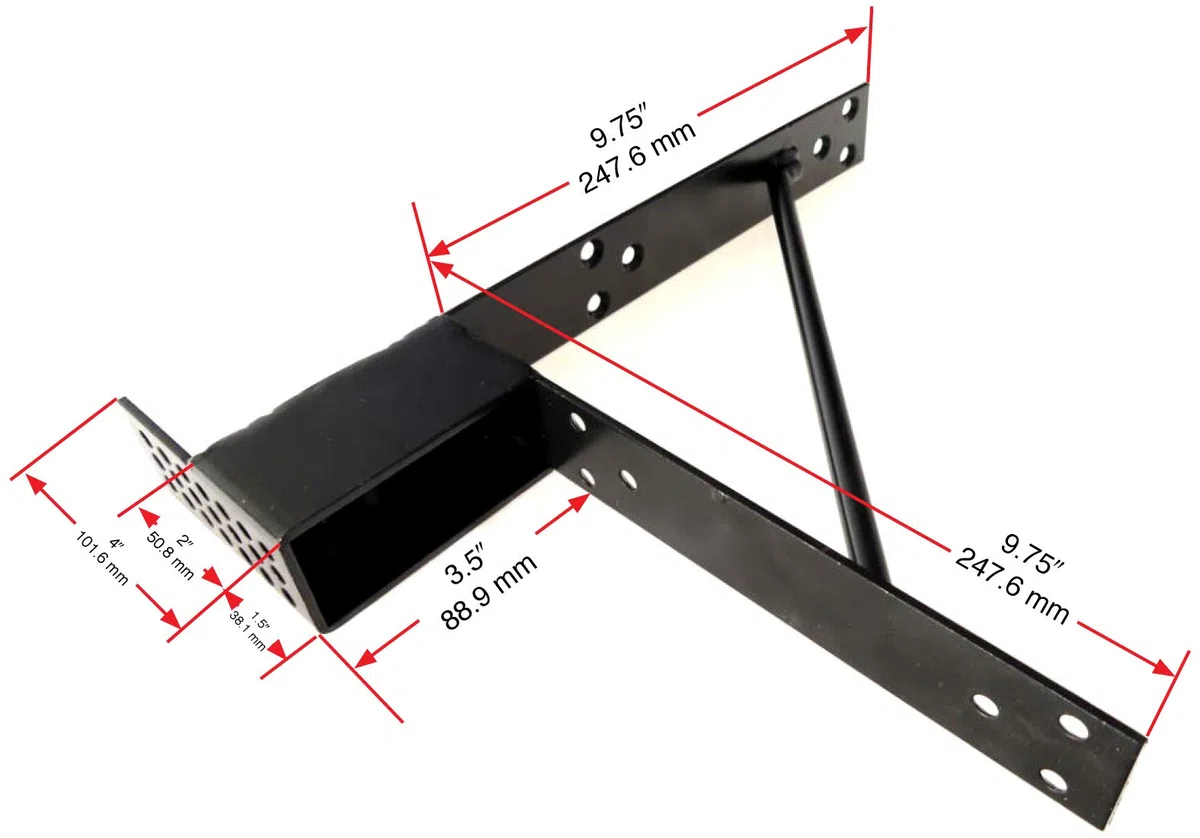 Tech Team Gate Maker Kit, motif exclusif Douille profonde, réaliser une parfaite Gate, 4 pièces, DE Charnières robuste inclus