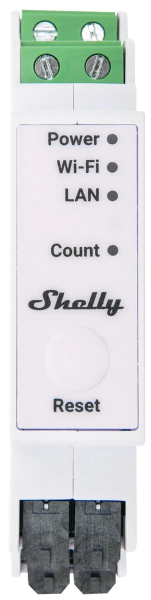 SHELLY Compteur d'énergie Pro 3EM-3CT63, Wi-Fi, BT, LAN