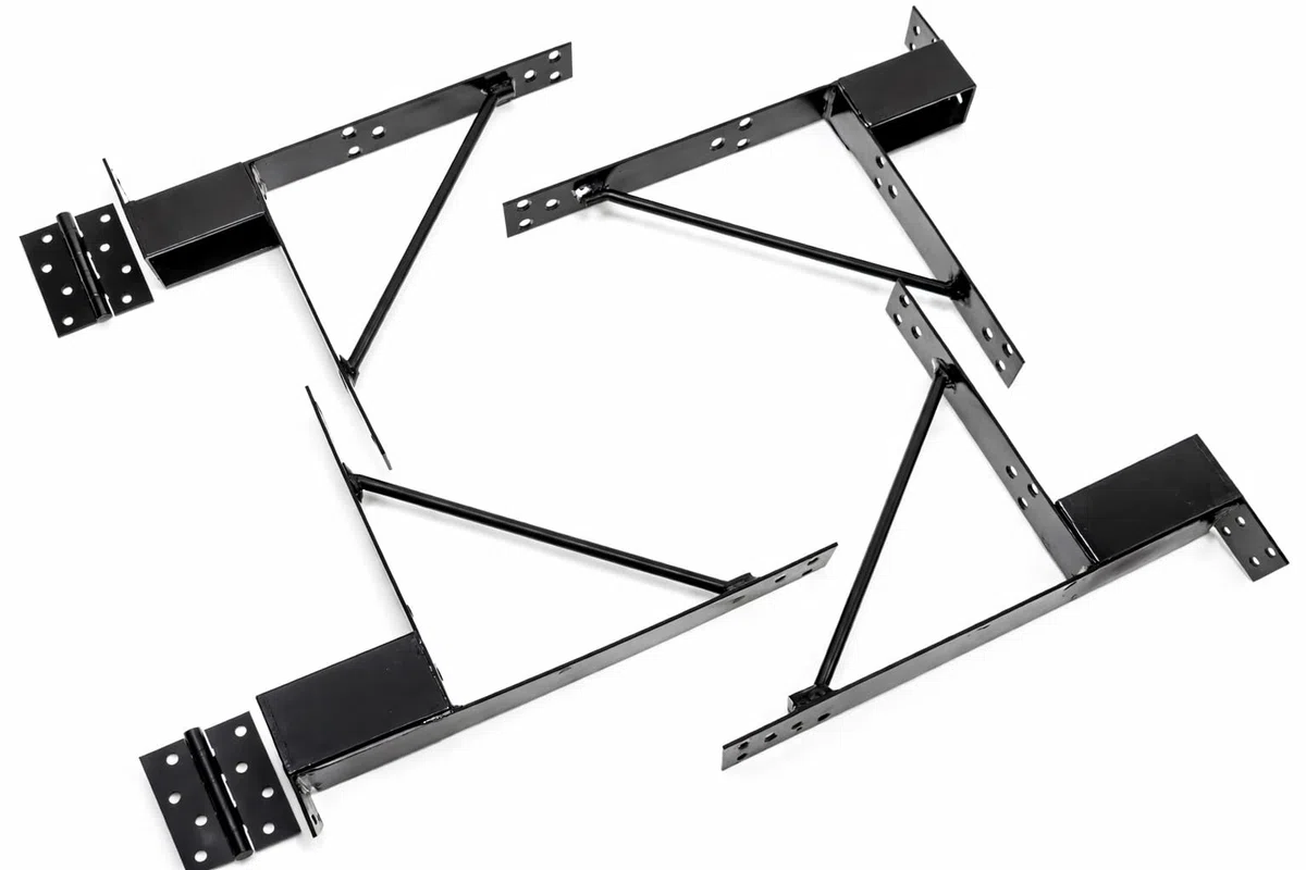 Tech Team Gate Maker Kit, motif exclusif Douille profonde, réaliser une parfaite Gate, 4 pièces, DE Charnières robuste inclus