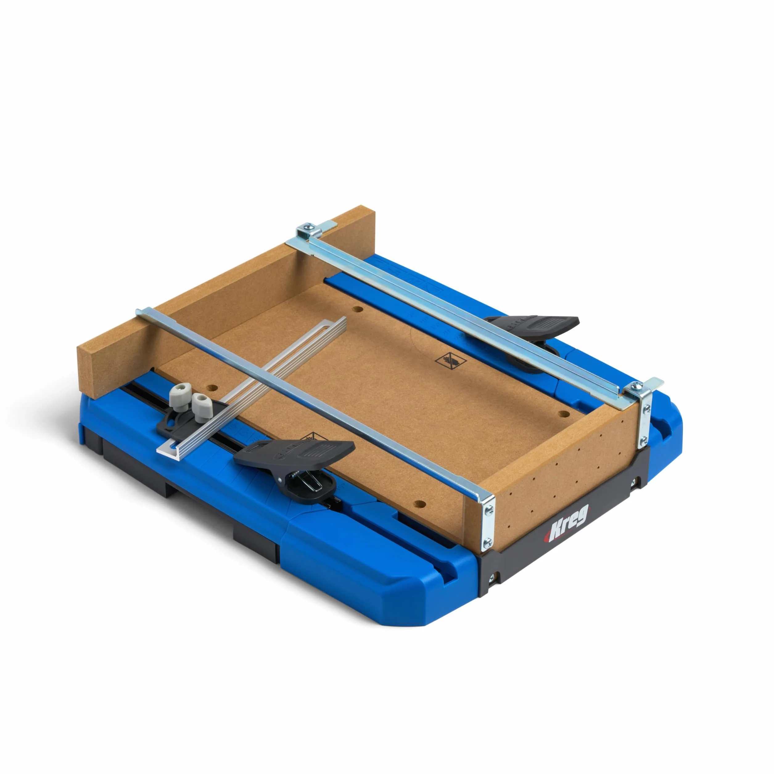 Kreg KMA4100 Station de coupe transversale – pour résultats de scie à onglet – Guide de scie circulaire variable – Station de coupe transversale portable – Outils et accessoires de menuiserie