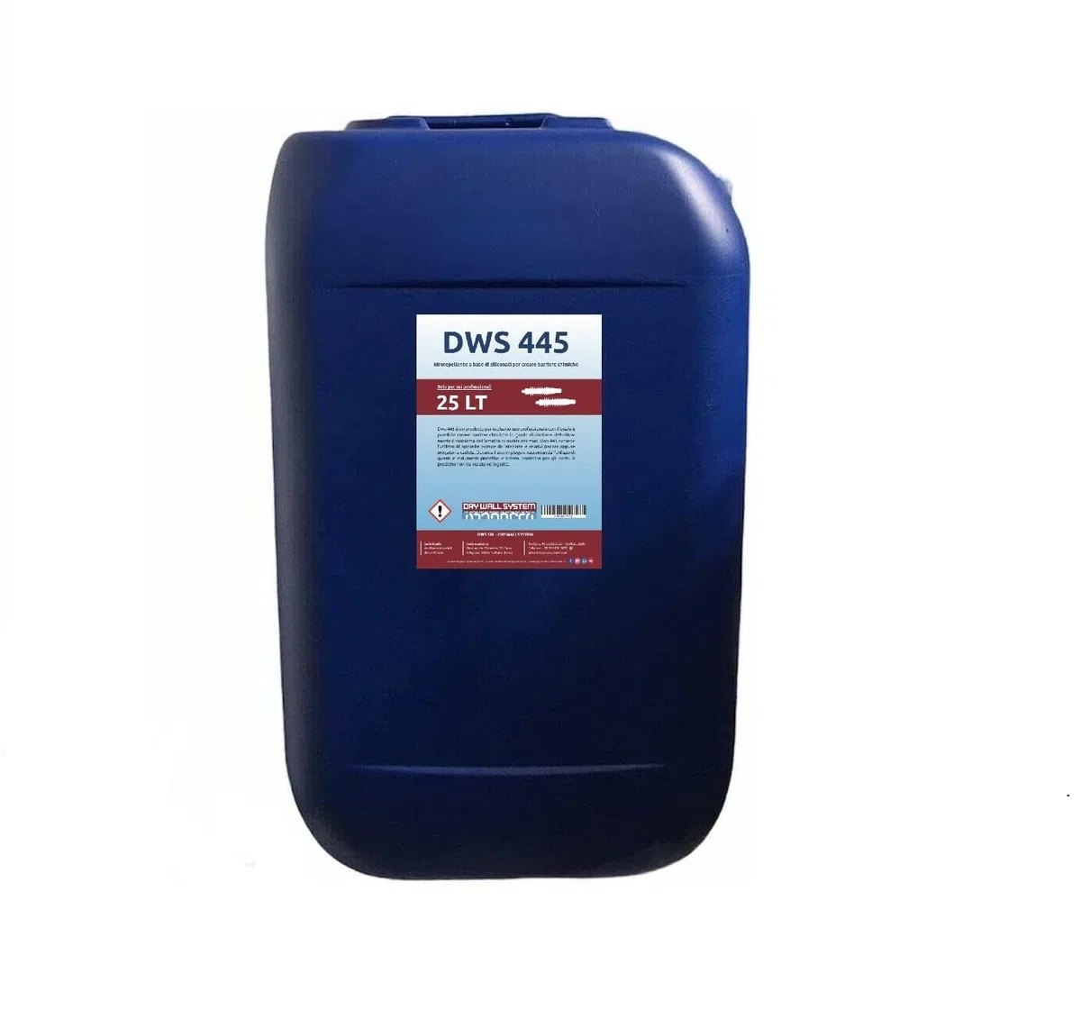 DWS 445 - Barrière chimique contre l'humidité de résidu + 5 sachets pour injection.