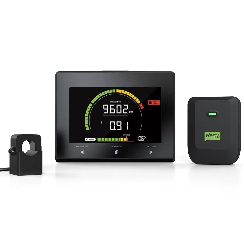 Efergy E-Max (1 capteur CT 16 mm) – Moniteur d'énergie à domicile