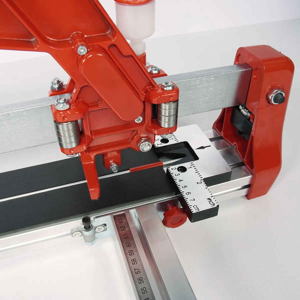 Machine de coupe de carrelage manuelle de 48 pouces Single Slide Rail Ajustable Ceramic Porcelain Tile Cutting Heavy Duty 1200mm R1200DXXK
