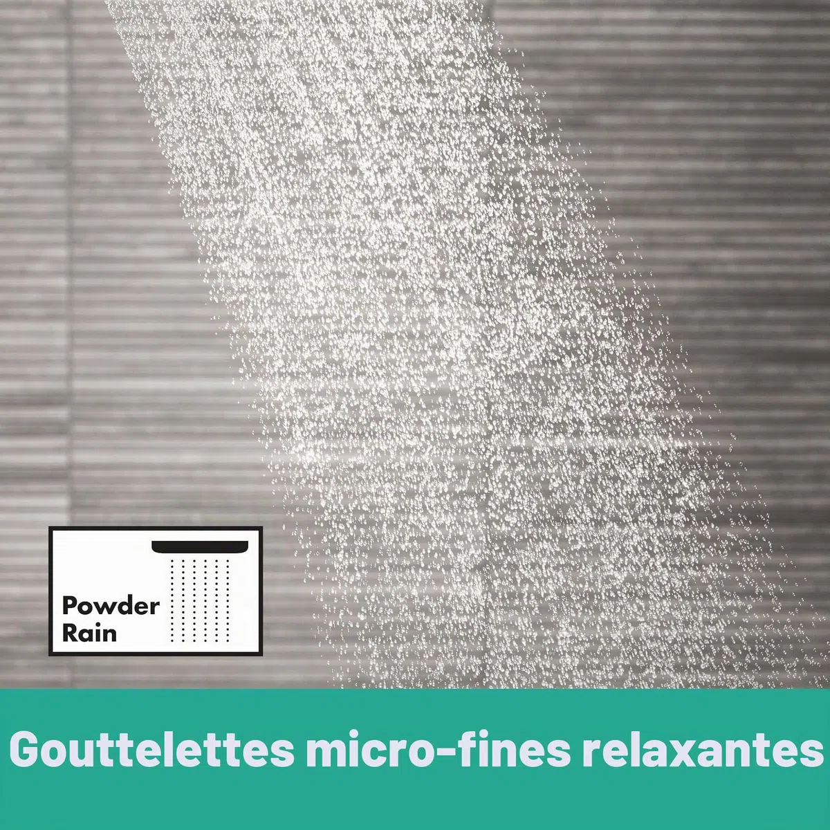 hansgrohe Set de douche économie d'eau Pulsify Select S, ensemble de douche, pommeau de douche (EcoSmart) avec 3 jets (Relaxation), barre de douche 65 cm, flexible de douche 1,60 m, blanc mat,24161700