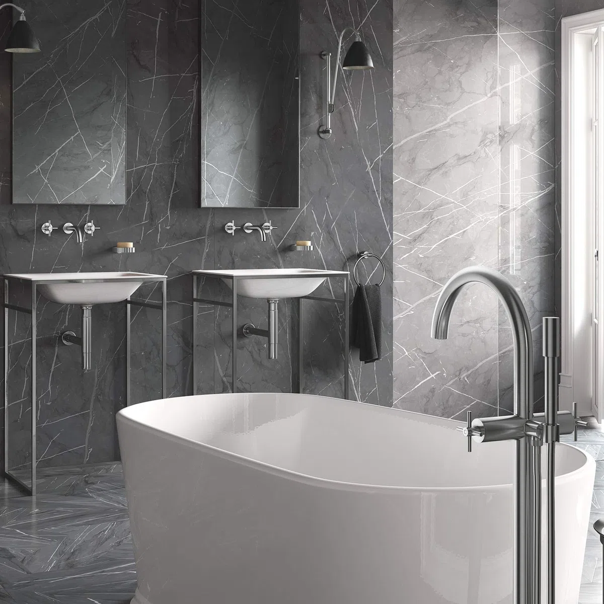 GROHE Douchette À Main 1 Jet Sena 26465DC0 (Import Allemagne)